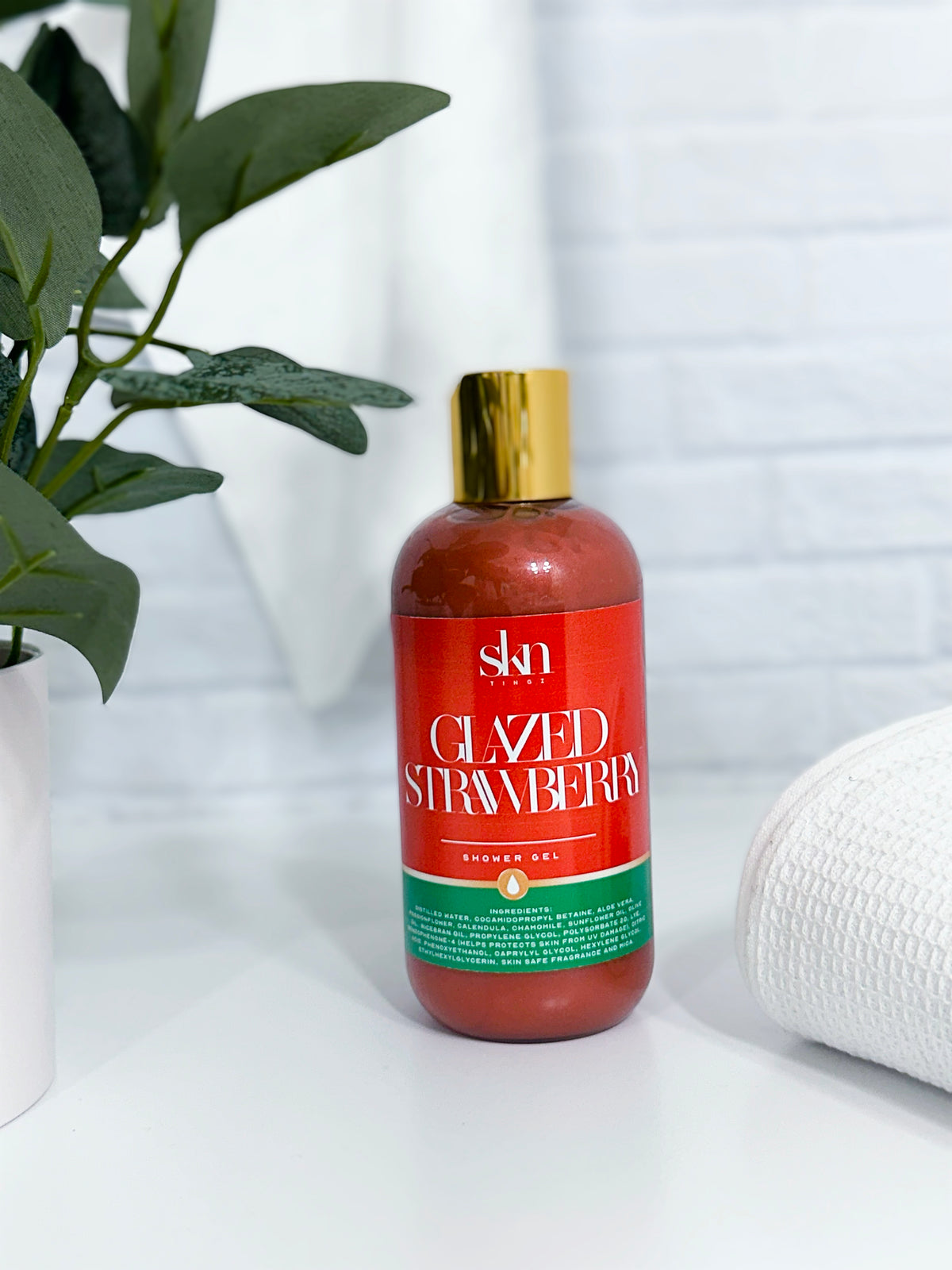 Glazed Strawberry Shower Gel
